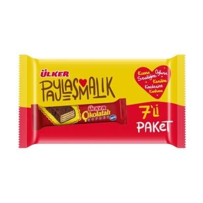 Ülker Çikolatalı Gofret 7'li Paket 252 G