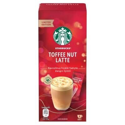Starbucks Toffee Nut Latte Kahve Karışımı 4 x 23  G