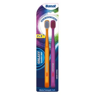 Banat Galaxy Extrasoft 5950 Diş Fırçası (1+1)