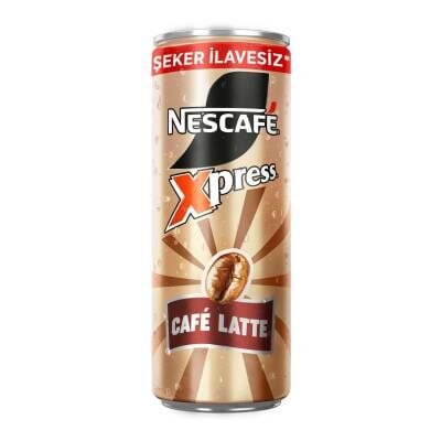 Nescafé Xpress Café Latte Şeker İlavesiz Soğuk Kahve 250ml