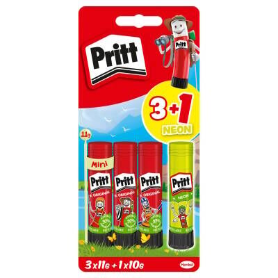 Pritt Stick Yapıştırıcı 3x11 G + 10 G