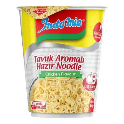 Indomie Tavuk Çeşnili Noodle (Bardak) 60G