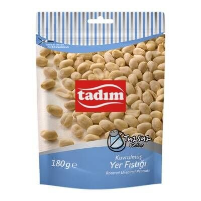 Tadım Fırınlanmış Tuzsuz Yer Fıstığı 180 G