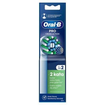 Oral-B Diş Fırçası Yedek Başlığı Cross Action 2 Adet
