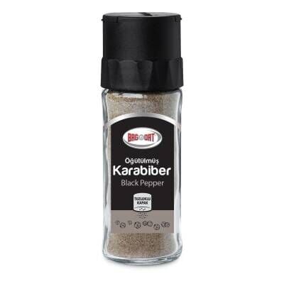 Bağdat Öğütülmş Karabiber Tuzluklu Cam 55 G