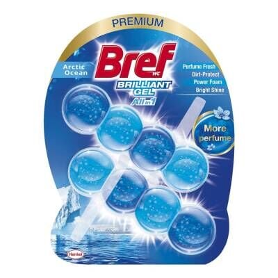 Bref Brilliant Gel Artctic Ocean Klozet Bloğu 2x42 G