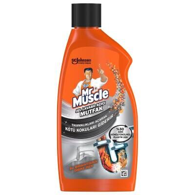 Mr. Muscle Jel Lavabo Açıcı Mutfak 500 Ml