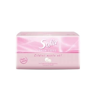 Sofia Skin Love Pudra Kokulu Mendil 100'lü