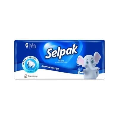 Selpak Cep Mendil  6'lı Paket