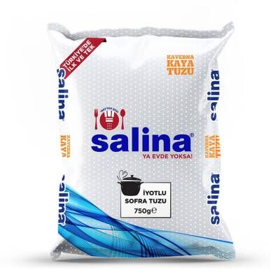 Salina İyotlu Sofra Tuzu 750 G