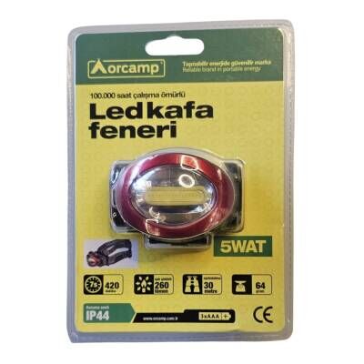 Orcamp OUT- 4200 Kafa Feneri (64 G - 260 Lümen)