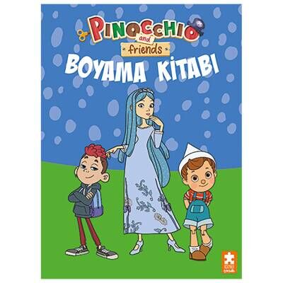 Pinocchio And Friends-Boyama Kitabı Serisi