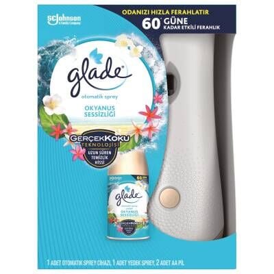 Glade Otomatik Sprey Kit Okyanus Sessizliği 269ml