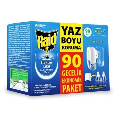 Raid  Makine + Likit Yedek 90 Gece