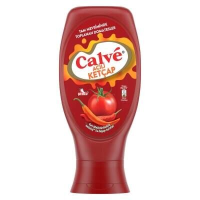 Calve Acılı Ketçap 430 G