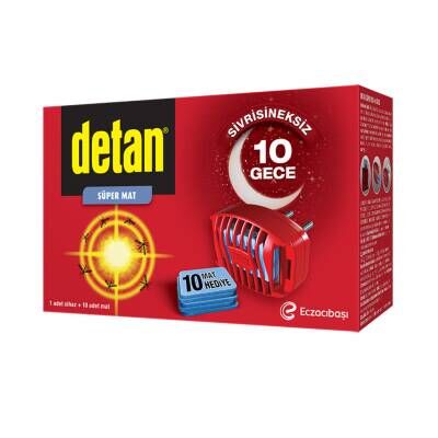 Detan Süper Mat Cihaz + Yedek