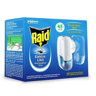 Raid Makine+ Likit Yedek 45 Gece