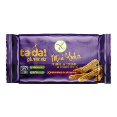 Tada Glutensiz Peynirli Dereotlu Mini Kraker 85 G