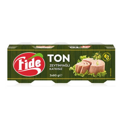 Fide Zeytinyağlı Ton Balığı 3x80 G