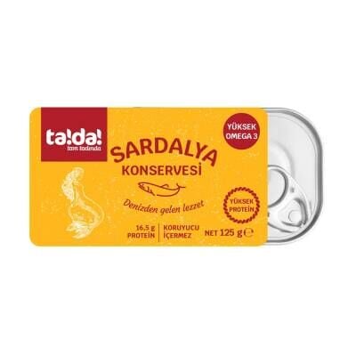 Tada Sardalya Konservesi 125 G