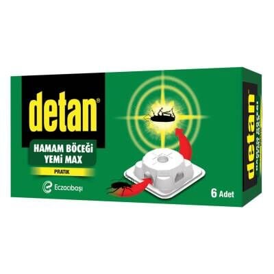 Detan Hamam Böceği Yemi  Max 6 Adet