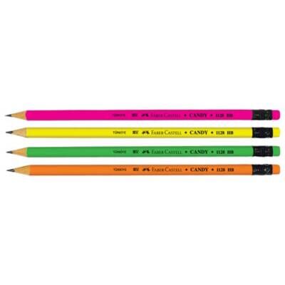 Faber Castell 4 Candy Silgili Kurşun Kalem
