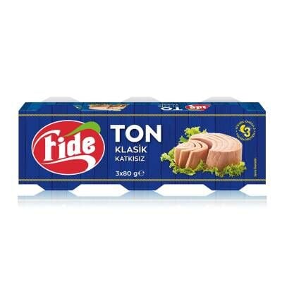 Fide Klasik Ton Balığı 3x80 G