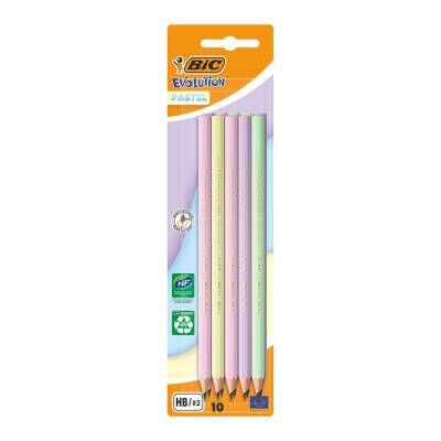 Bic Kurşun Kalem Pastel 10'lu