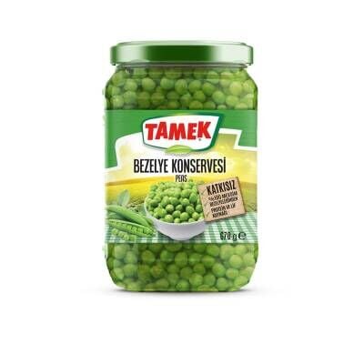 Tamek Bezelye 670 G ( Cam )