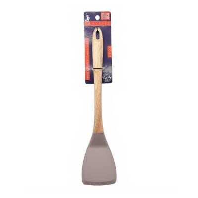 Kavalye Mila Ahşap Saplı Silikon Spatula