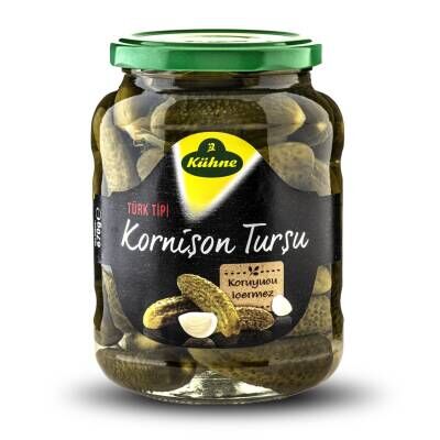 Kühne Türk Tipi Kornişon Turşu 670 G