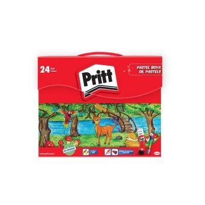Pritt Çantalı Pastel Boya 24'Lü